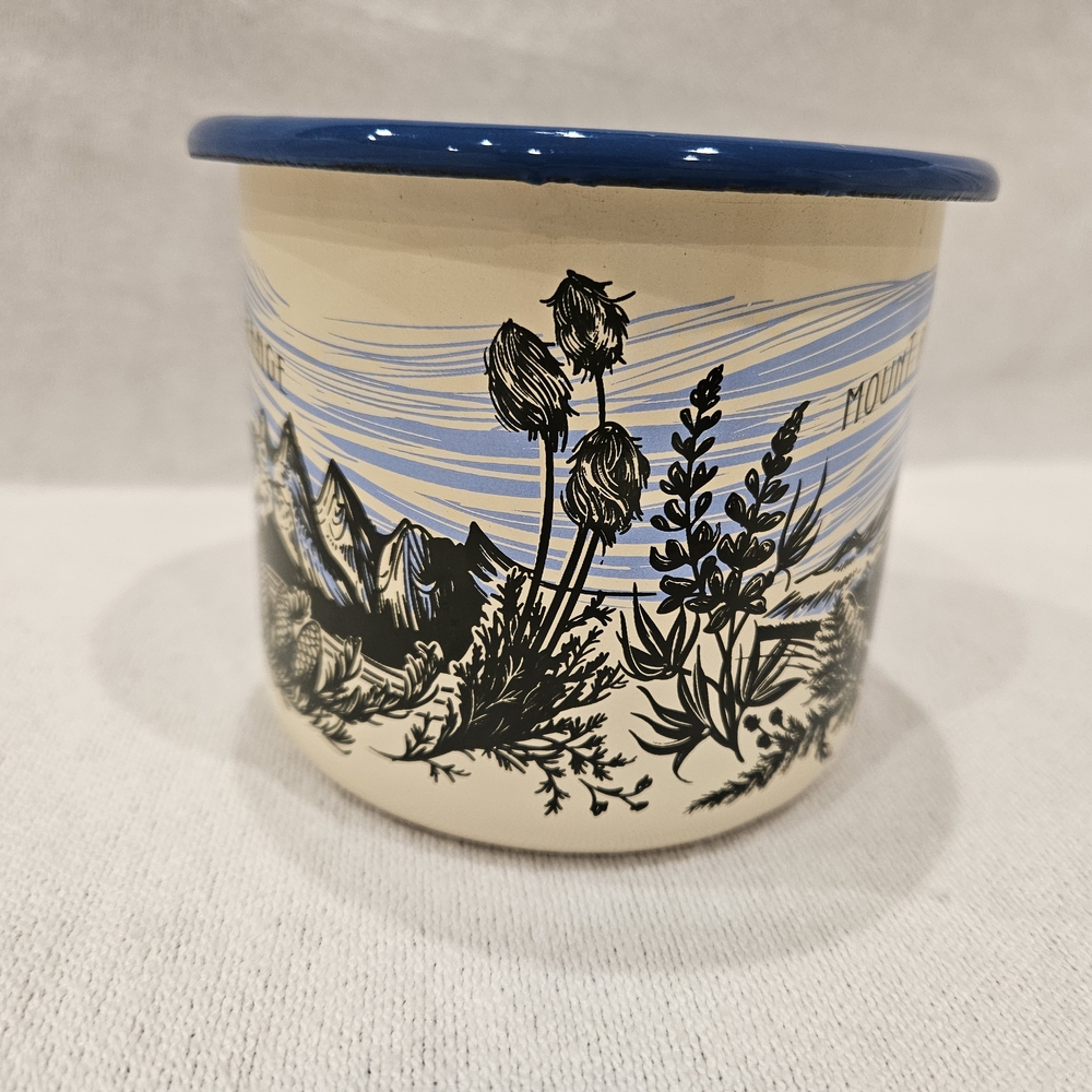 Mount Rainier National Park Tatoosh Range Mug Handcrafted Fireproof Dishwasher … - Picture 3 of 8